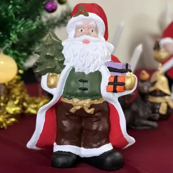 Decoratiune, CY0678, 26x19x13 cm, Poliester, Rosu imagine