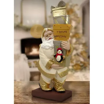 Decoratiune, CY0699, 19x9x35 cm, Poliester, Crem imagine