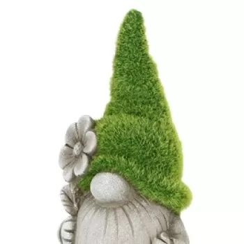 Decoratiune de gradina Gnome, Bizzotto, 8 x 18 cm, teracota imagine