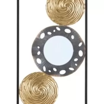 Decoratiune de perete 3D Gloty-B, Mauro Ferretti, 31x90 cm, fier, multicolor imagine