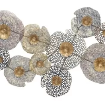 Decoratiune de perete 3D Holes, Mauro Ferretti, 119x59.5 cm, fier imagine