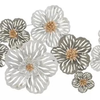 Decoratiune de perete 3D Lory, Mauro Ferretti, 140x74.5 cm, fier imagine