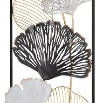 Decoratiune de perete 3D Ory A, Mauro Ferretti, 31x90 cm, fier, multicolor imagine