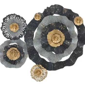 Decoratiune de perete 3D Otos, Mauro Ferretti, 100x80 cm, fier imagine