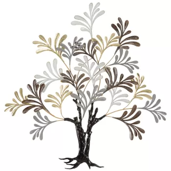 Decoratiune de perete Albero Lixy, Mauro Ferretti, 97.2 x 100.3 cm, fier, multicolor imagine