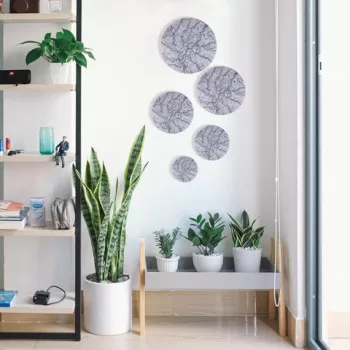Decoratiune de perete, Balon, Metal, Lucrat manual, Negru imagine