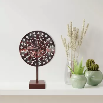 Decoratiune de perete, Be Special, Metal, Dimensiune: 22 x 6 x 35 cm, Negru imagine