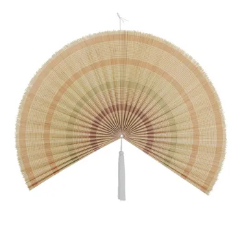 Decoratiune de perete, Bloomingville, Jaime, 160x110 cm, bambus, galben imagine