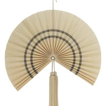 Decoratiune de perete, Bloomingville, Jaime, 75x70 cm, bambus, natural imagine