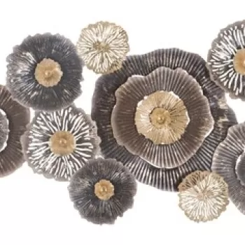 Decoratiune de perete Browny -A, Mauro Ferretti, 167.6x73.5 cm, fier, multicolor imagine