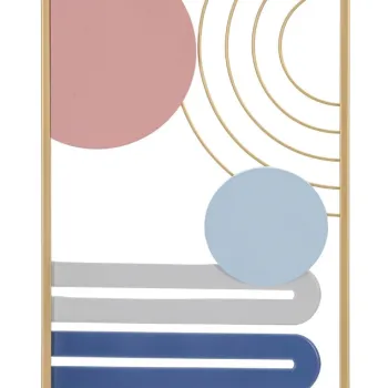 Decoratiune de perete Colorful -B, Mauro Ferretti, 37.5x84 cm, fier, multicolor imagine