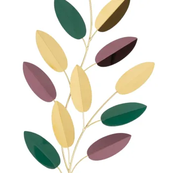 Decoratiune de perete Colorful, Mauro Ferretti, 31x1.9x61 cm, fier, multicolor imagine