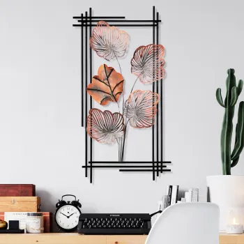 Decoratiune de perete, Daiyu 4, Dimensiuni: 48 x 87 x 4 cm, Multicolor imagine
