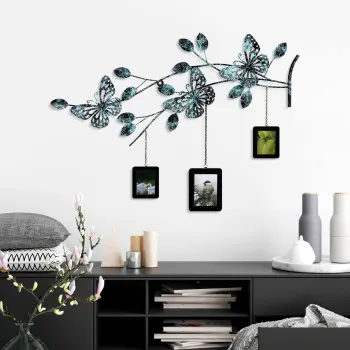 Decoratiune de perete, Dalvere 3, Dimensiuni: 93 x 65 x 4 cm, Multicolor imagine