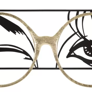 Decoratiune de perete Eyewear, Mauro Ferretti, 89.5 x 41.3 cm, fier, multicolor imagine