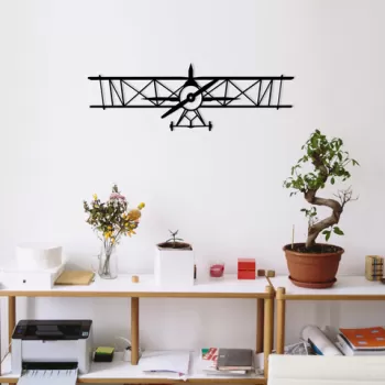 Decoratiune de perete, Female Posture, Metal, 70 x 23 cm, Negru imagine