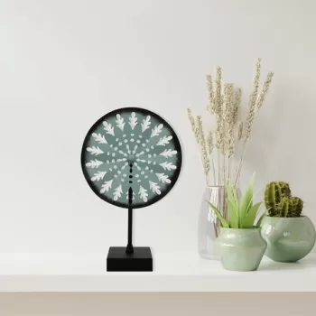 Decoratiune de perete, Fish, Metal, Dimensiune: 22 x 5 x 35 cm, Negru imagine