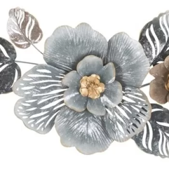 Decoratiune de perete Greys, Mauro Ferretti, 84x48 cm, fier, multicolor imagine