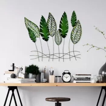 Decoratiune de perete, Kosmer 3, Metal, Dimensiune: 75 x 80 cm, Multicolor imagine