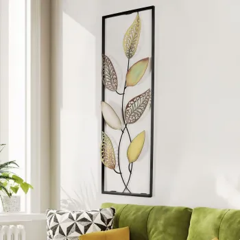 Decoratiune de perete, Lindo-5, Metal, Grosime: 0,6 mm, Multicolor imagine