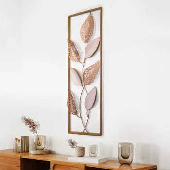Decoratiune de perete, Lindo, Metal, Grosime: 0,6 mm, Multicolor imagine