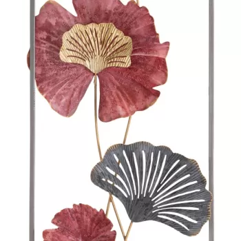 Decoratiune de perete Lobo, Mauro Ferretti, 28.6 x 74.3 cm, fier, multicolor imagine