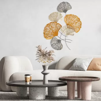 Decoratiune de perete, Myth, Metal, Dimensiune: 75 x 5 x 100 cm, Multicolor imagine