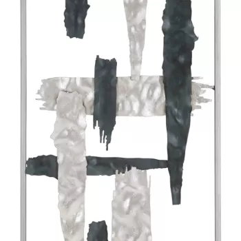 Decoratiune de perete New Art, Mauro Ferretti, 28.6 x 74.3 cm, fier, multicolor imagine