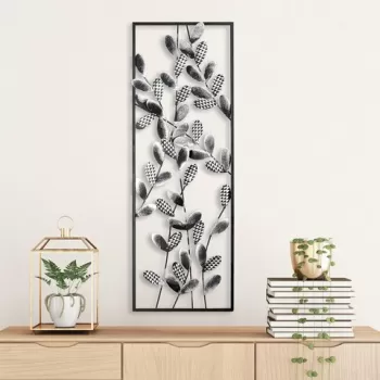 Decoratiune de perete, Olips 4, Metal, Dimensiune: 32 x 90 cm, Multicolor imagine