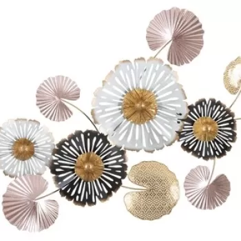 Decoratiune de perete Pinky -B, Mauro Ferretti, 106x60.5 cm, fier, multicolor imagine