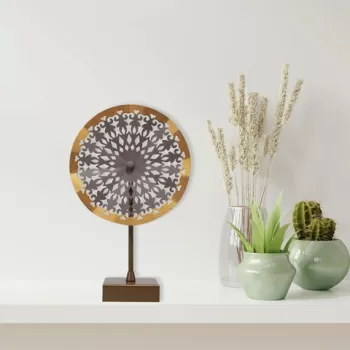 Decoratiune de perete, Sail, Metal, Dimensiune: 22 x 5 x 35 cm, Negru imagine