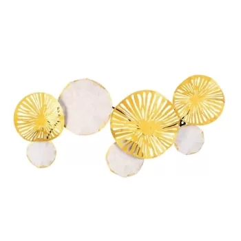 Decoratiune de perete, Samuray, Tanelorn, 74x38 cm, metal imagine