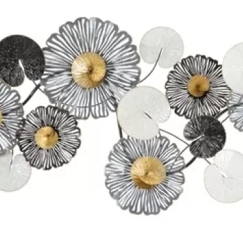 Decoratiune de perete Troby Cm, Mauro Ferretti, 143x64 cm, fier, multicolor imagine
