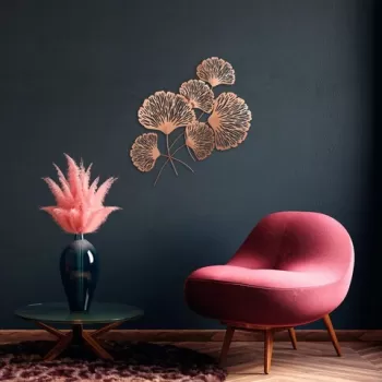 Decoratiune de perete, Tween v2, Metal, Dimensiune: 58 x 75 cm, Multicolor imagine