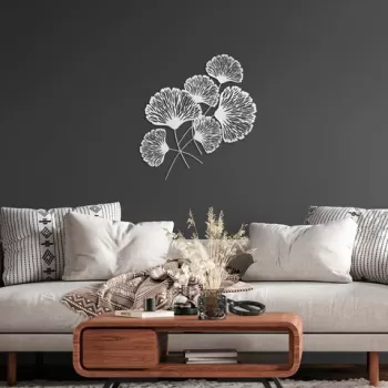 Decoratiune de perete, Tween v3, Metal, Dimensiune: 58 x 75 cm, Multicolor imagine