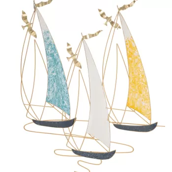 Decoratiune de perete Vela Color, Mauro Ferretti, 78.7 x 97.8 cm, fier, multicolor imagine