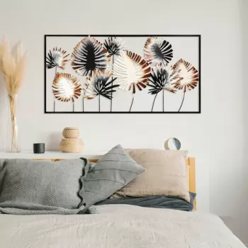 Decoratiune de perete, Y?ld?z 2, Metal, Dimensiune: 81 x 40 cm, Multicolor imagine