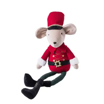 Decoratiune Dixie, Homla, 71 cm, poliester, rosu imagine