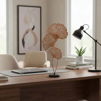 Decoratiune, Dm-001-A, 59x30x13 cm, Cupru/Negru imagine