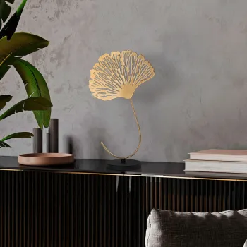 Decoratiune, Dm-005, 46x25x13 cm, Aur/Negru imagine