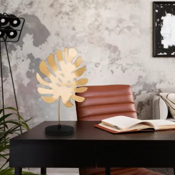 Decoratiune, Dm-006, 37x24x13 cm, Aur/Negru imagine