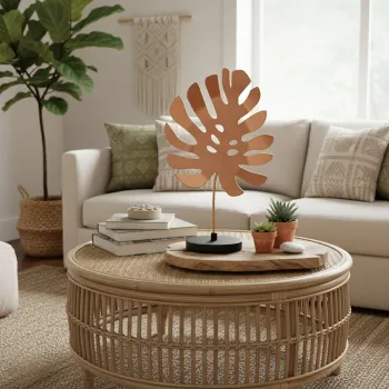 Decoratiune, Dm-006-A, 37x24x13 cm, Cupru/Negru imagine