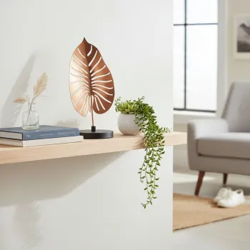 Decoratiune, Dm-007-A, 32x16x13 cm, Cupru/Negru imagine