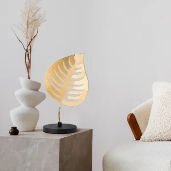 Decoratiune, Dm-008, 28x18x13 cm, Aur/Negru imagine