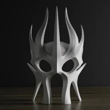 Decoratiune, Ers2118, 22x13 cm, BIOPLASTIC, Gri imagine
