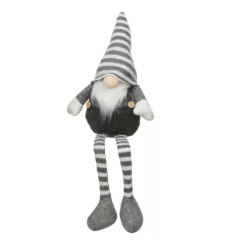 Decoratiune luminoasa Gnome, Lumineo, 11x18x55 cm, poliester, gri imagine