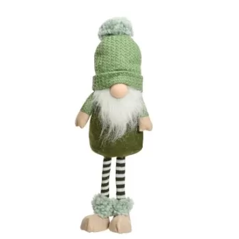Decoratiune luminoasa Gnome, Lumineo, 8x18x42 cm, poliester, verde imagine