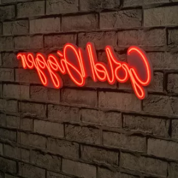 Decoratiune luminoasa LED, Gold Digger, Benzi flexibile de neon, DC 12 V, Rosu imagine
