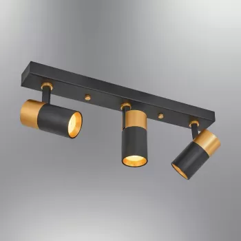 Decoratiune luminoasa LED, Lightric, 414LRC1636, Negru imagine