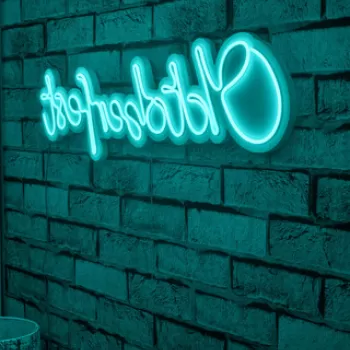 Decoratiune luminoasa LED, Oktoberfest, Benzi flexibile de neon, DC 12 V, Albastru imagine